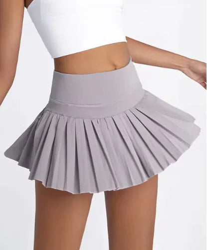 Cloud Hide Women's High-Waist Pleated Golf Skirt